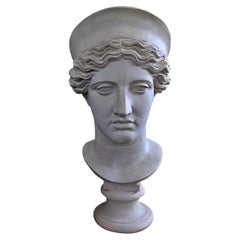 GRANDE TESTA DI GIUNO BARBERINI, II SECOLO D.C. - GESSO, ALTEZZA: 72 cm