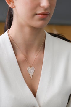 Large Heart Pendant 1.96 cts.