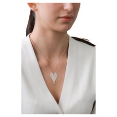 Large Heart Pendant 1.96 cts.