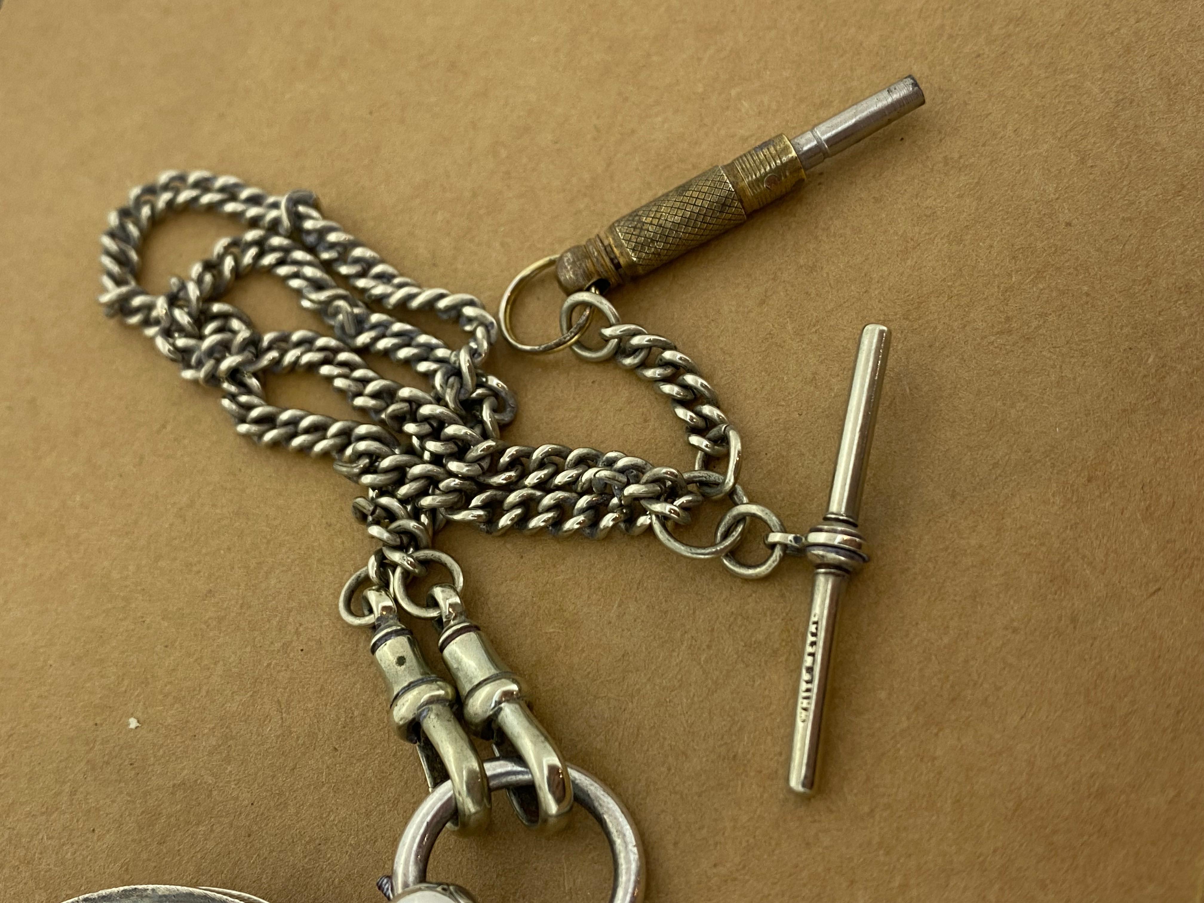 Große & schwere antike Rotherhams Londoner Silber Full Hunter Taschenuhr, ca. 1838 6