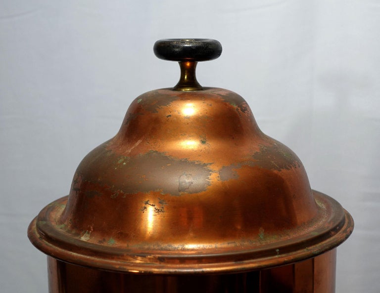 Vintage Large Copper and Brass Coffee Urn - 38 1/2 Inches Tall