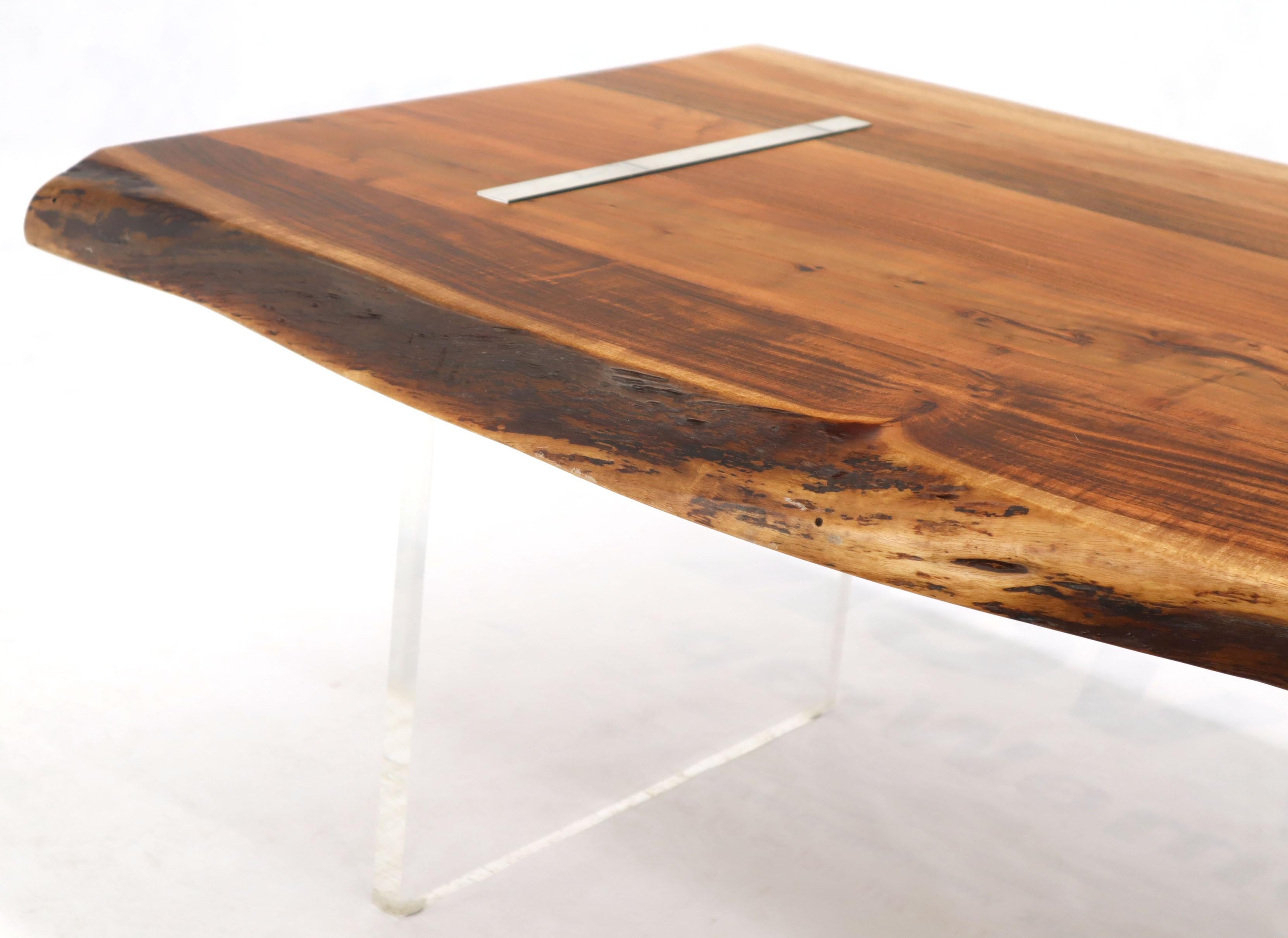 heavy wood coffee table