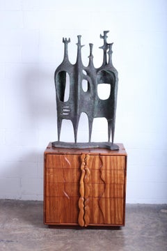 Grande sculpture d'Hélène Beling