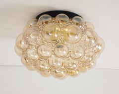 Large Helena Tynell Champagne Bubble Glass Flushmount