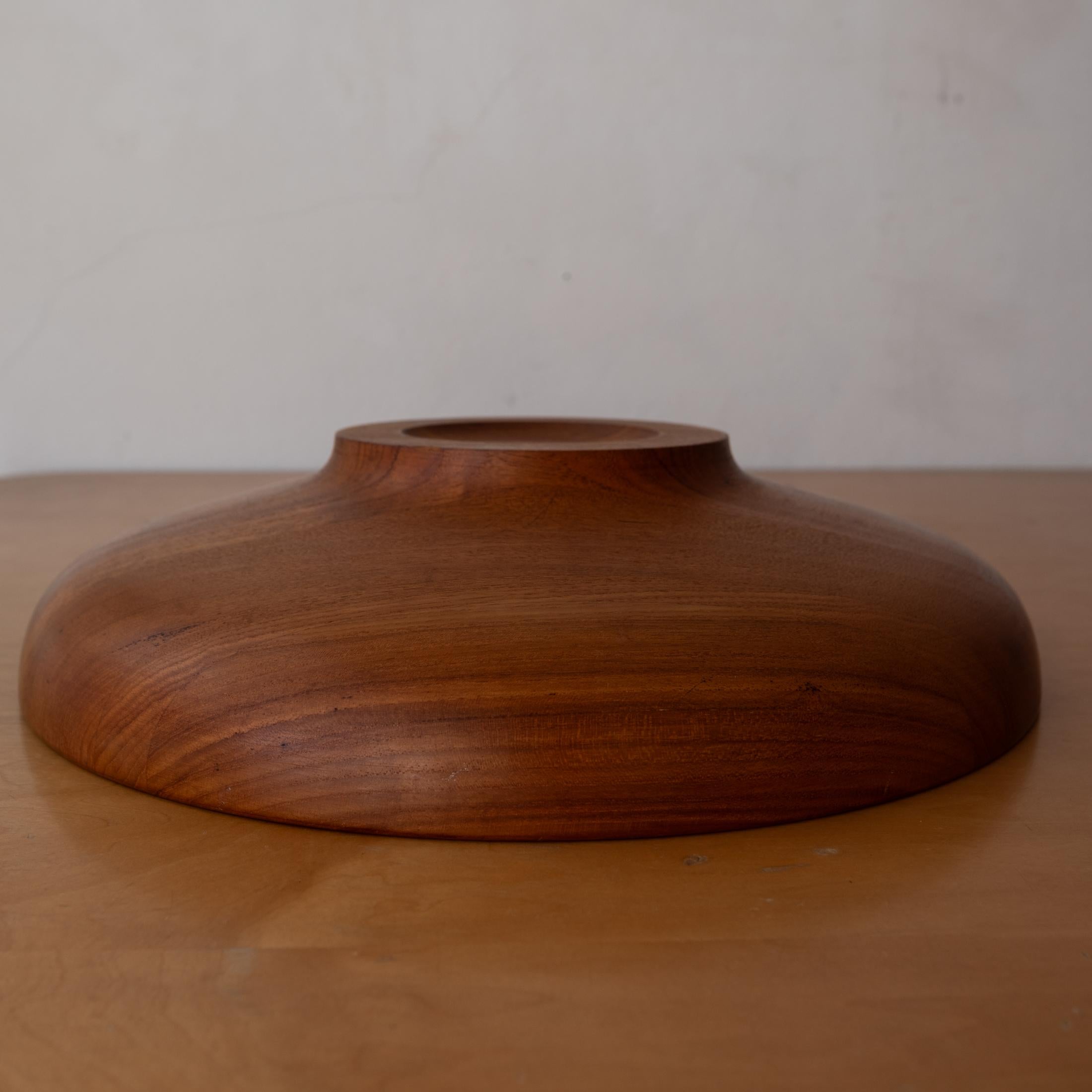 Grand bol en teck Henning Koppel pour Georg Jensen, années 1950 en vente 2