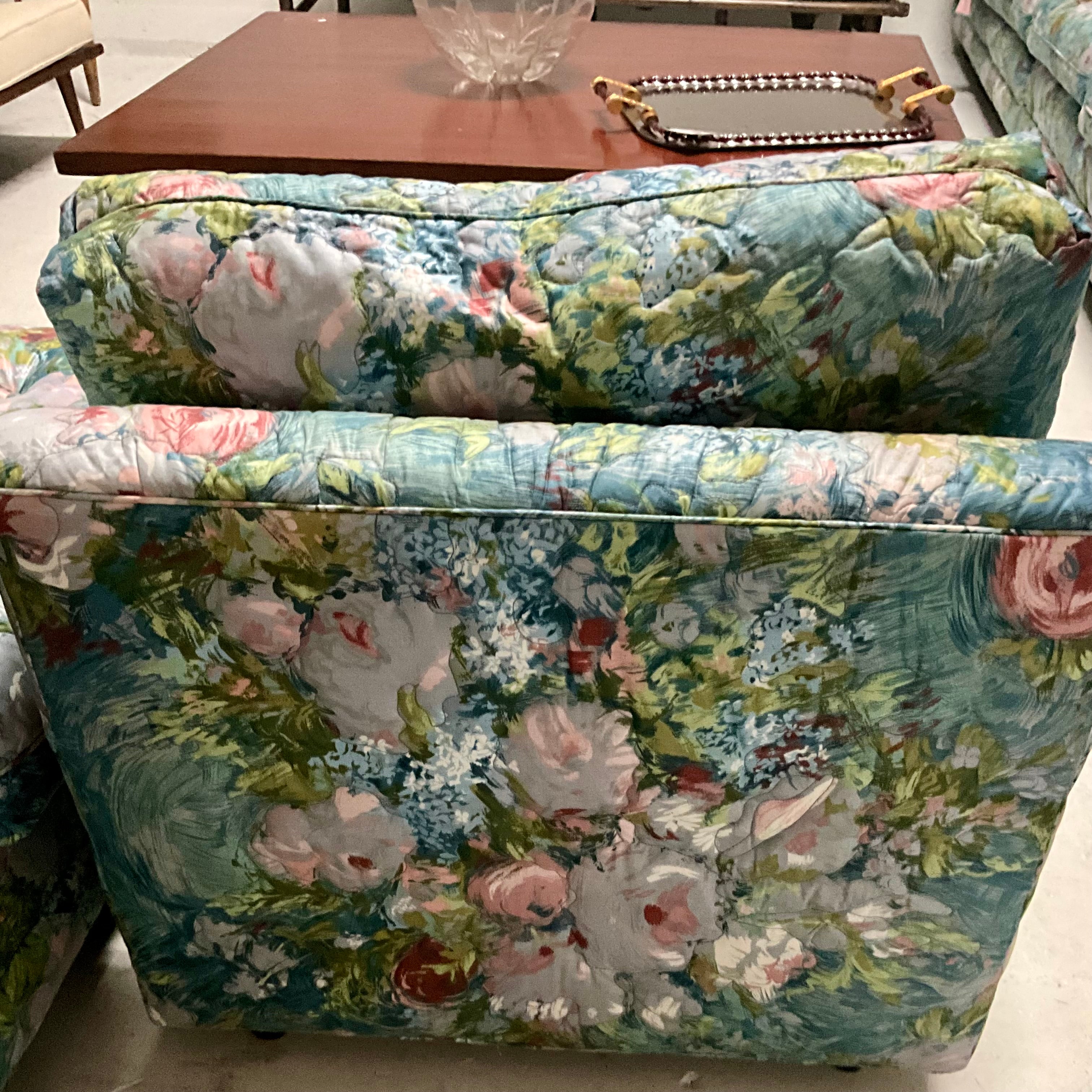 floral sectional