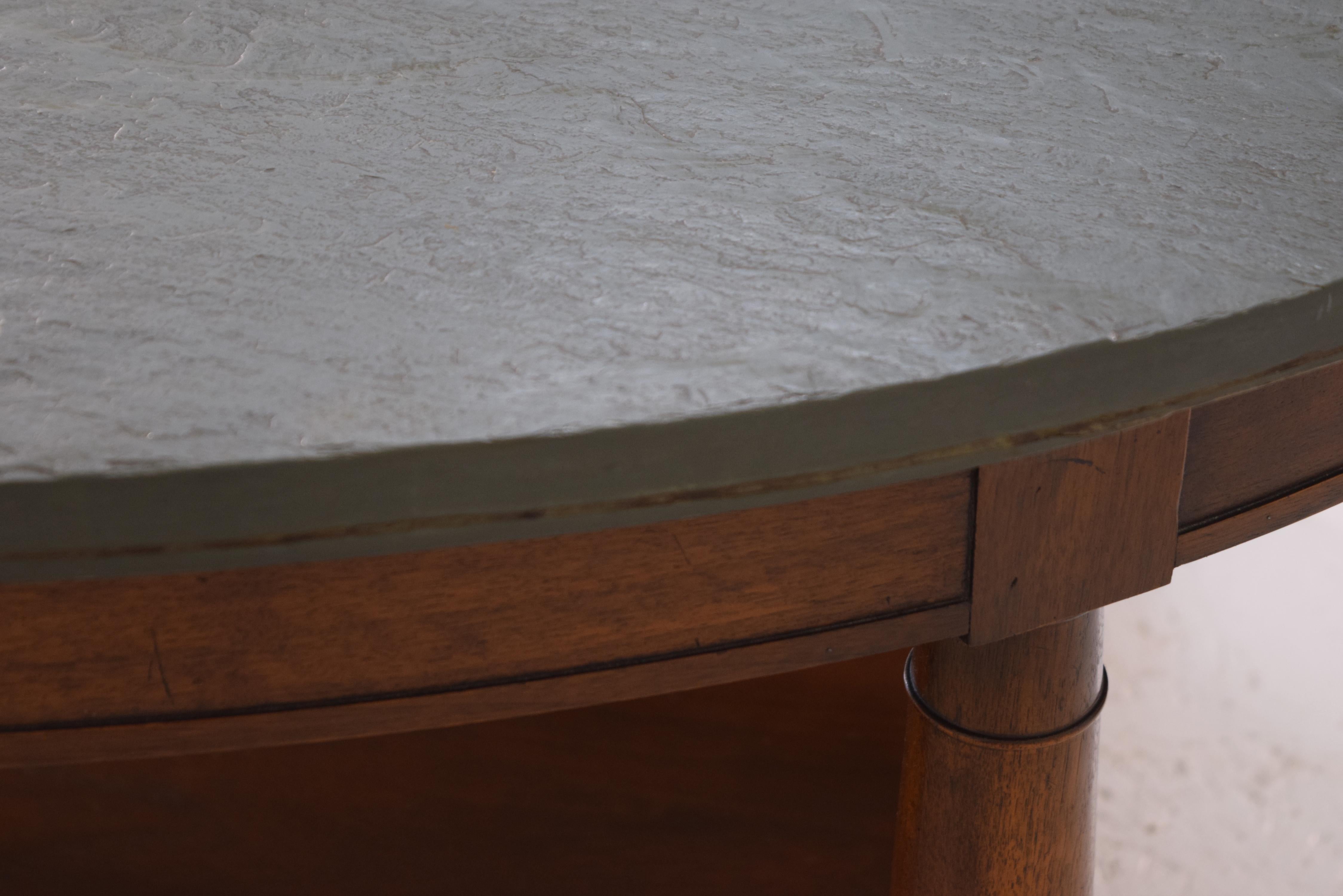 Large Heritage Henredon Slate Coffee or Cocktail Table 6