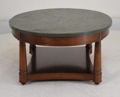 Large Heritage Henredon Slate Coffee or Cocktail Table