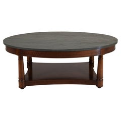 Vintage Large Heritage Henredon Slate Coffee or Cocktail Table