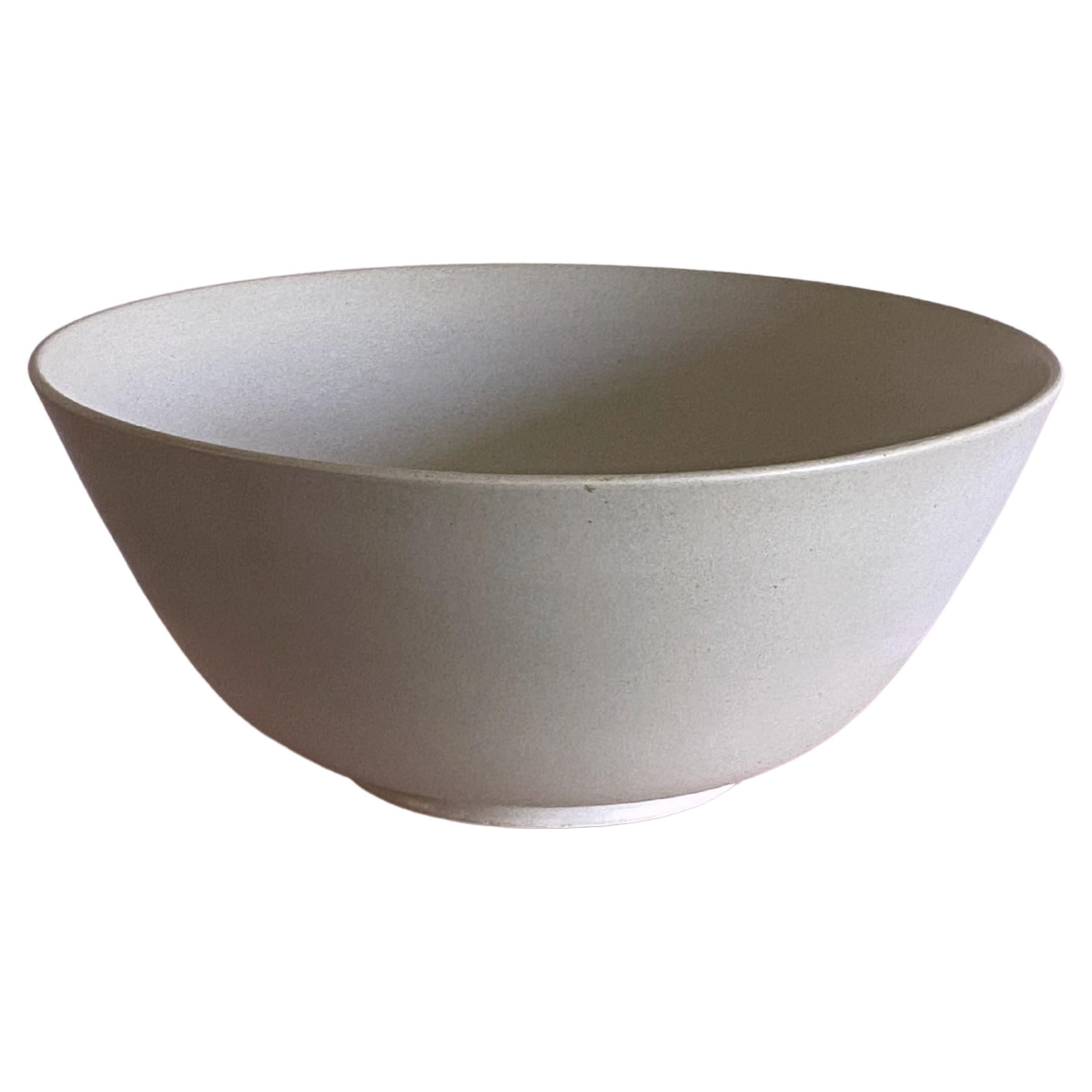 Large Herman August Kähler Scandinavian Midcentury Ceramic Bowl, 1960s For Sale