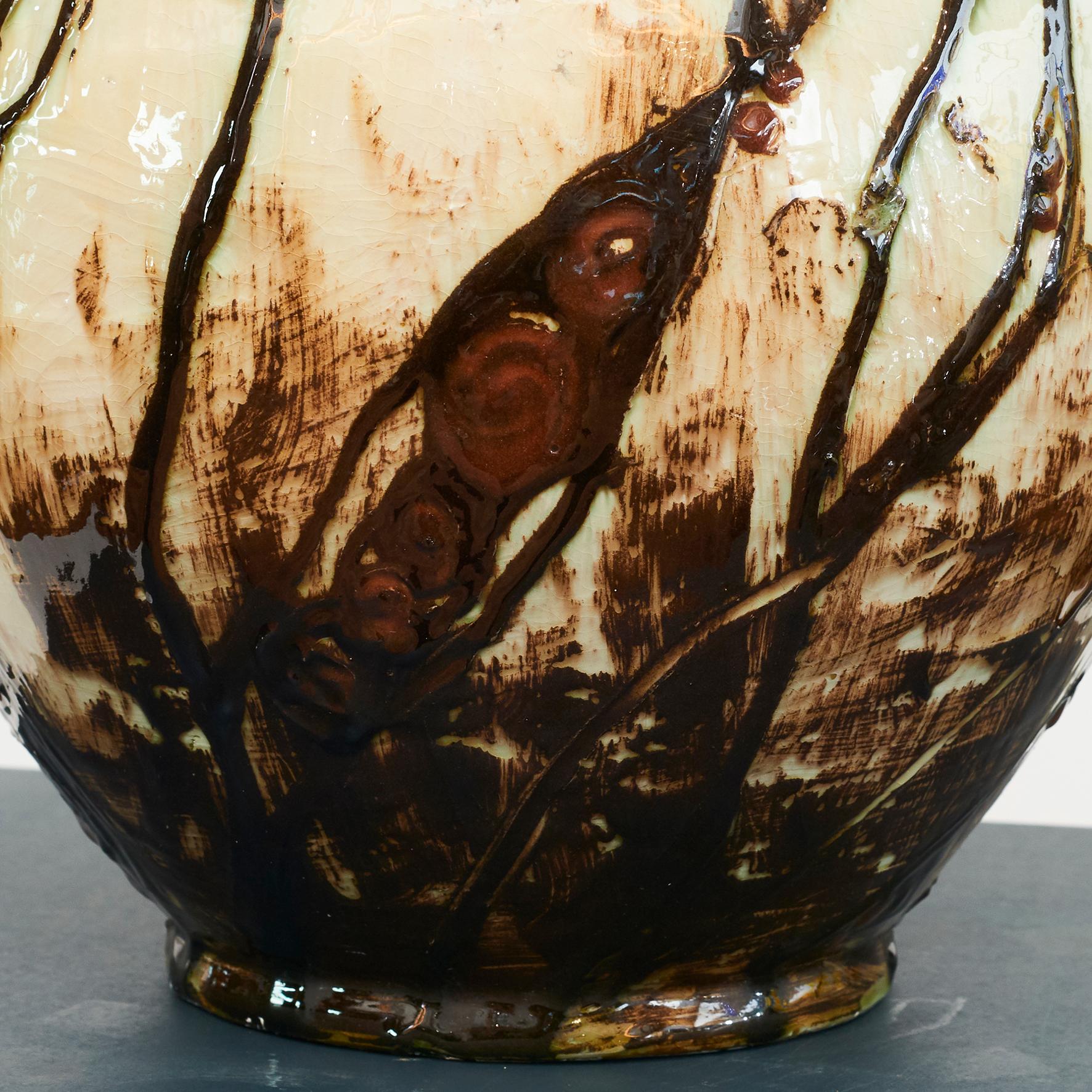 Art Nouveau Large Herman Kahler Vase