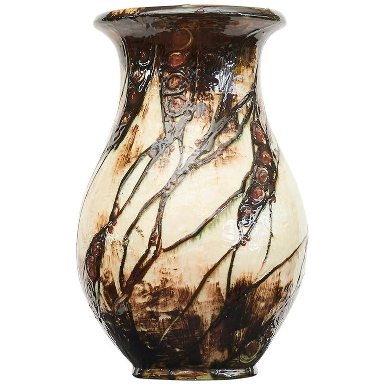 Large Herman Kahler Vase at 1stDibs