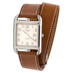 Hermès Timepieces - Men - Cape Cod Automatic 33mm Stainless Steel and Leather Watch, Ref. No. W055248WW00 White