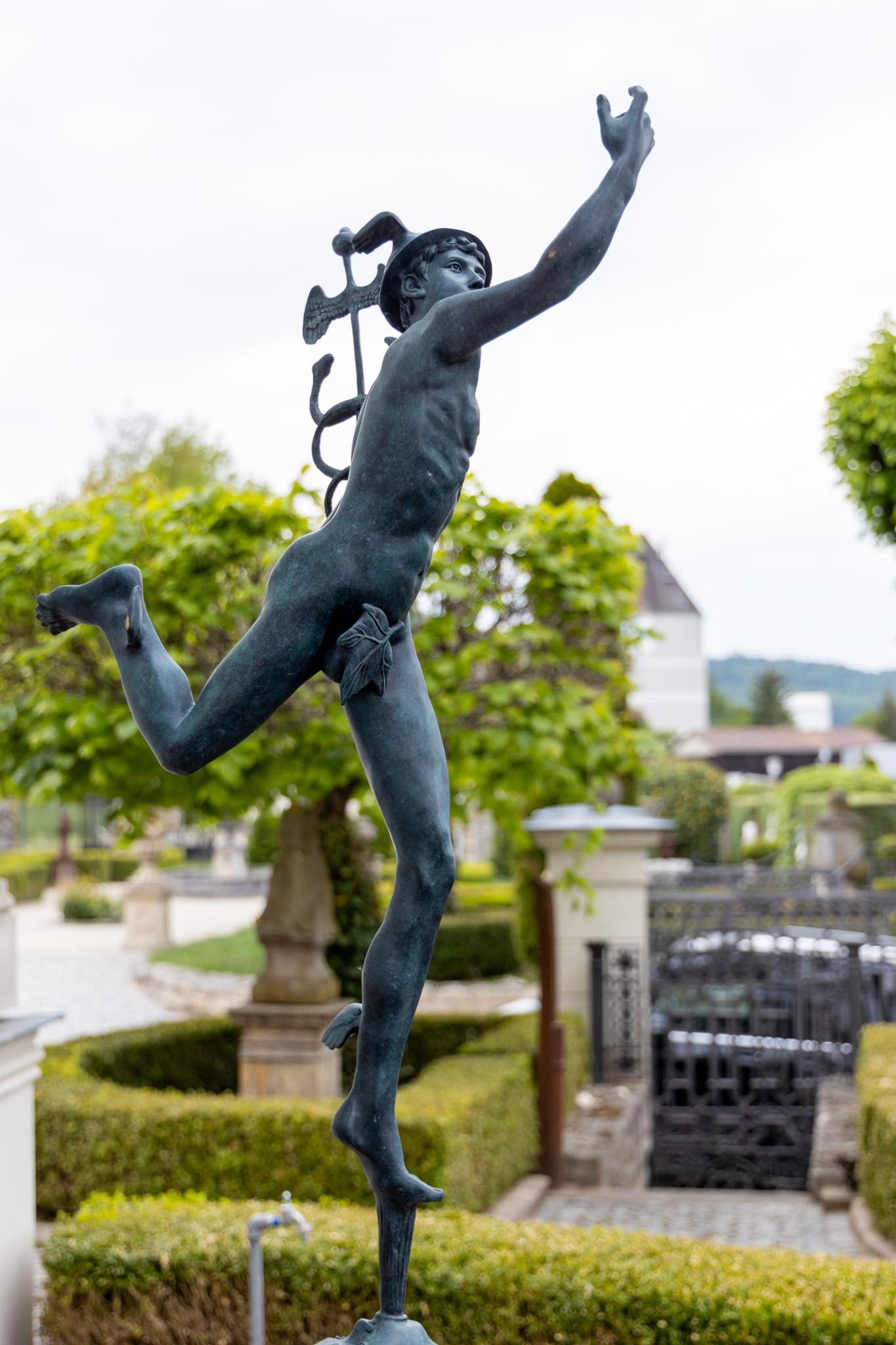 Gran escultura de Hermes según Giambologna, Siglo XX siglo XX en venta