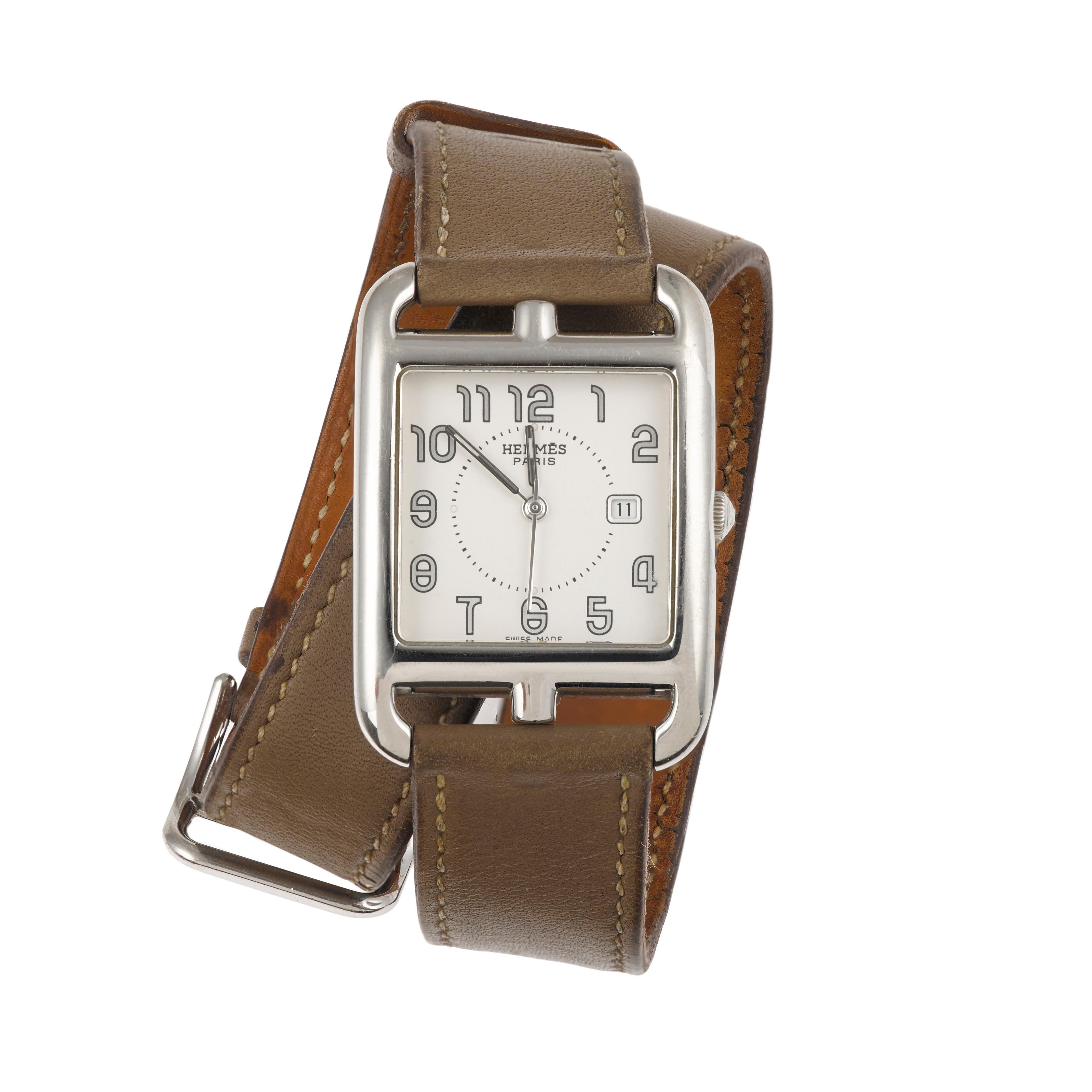hermes watch double strap