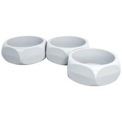 Large Hexagonal Planters of the 1970s