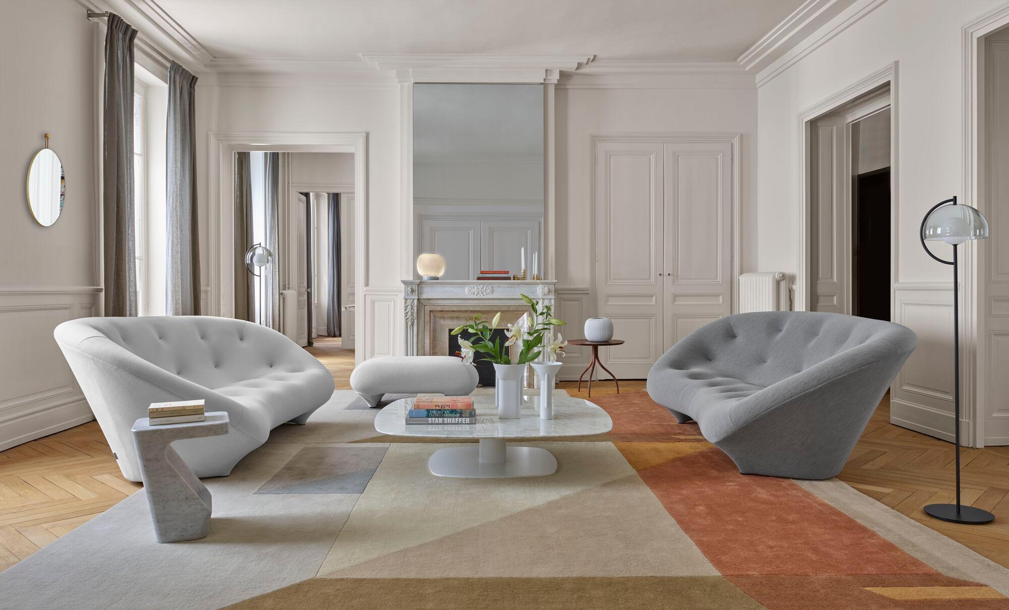 Sofá grande de respaldo alto Ploum de Ligne Roset siglo XX en venta