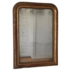 Large High Quality Antique Louis Philippe Giltwood Mirror France Late 19th Centu