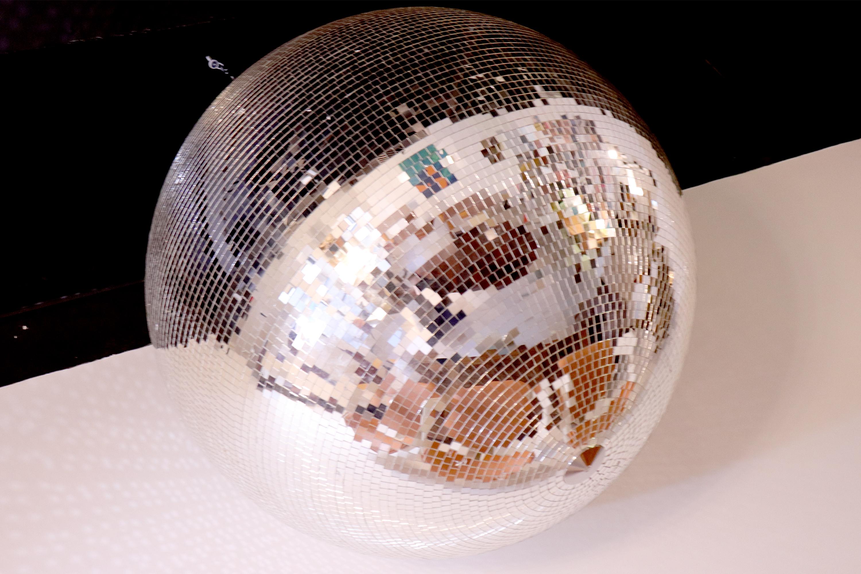 Modern Large High Quality Vintage Mirrored Disco Ball