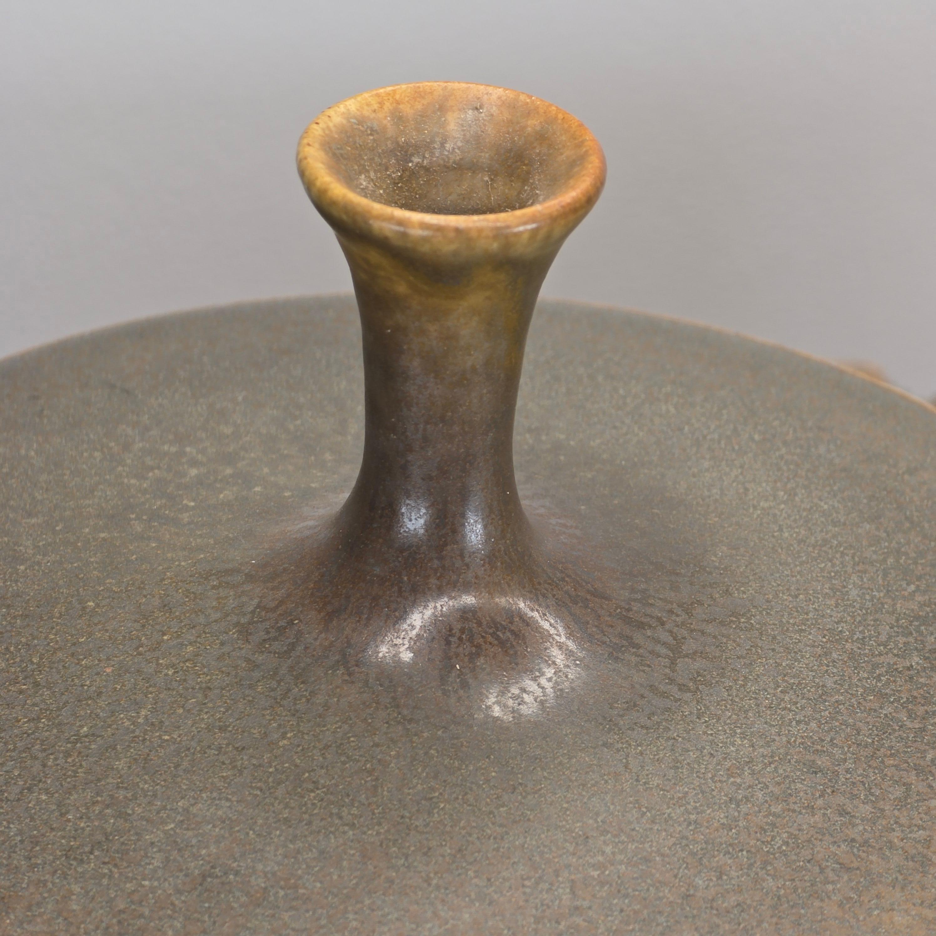 Large Höganäs Vase attributed to Leif Svensson For Sale 3