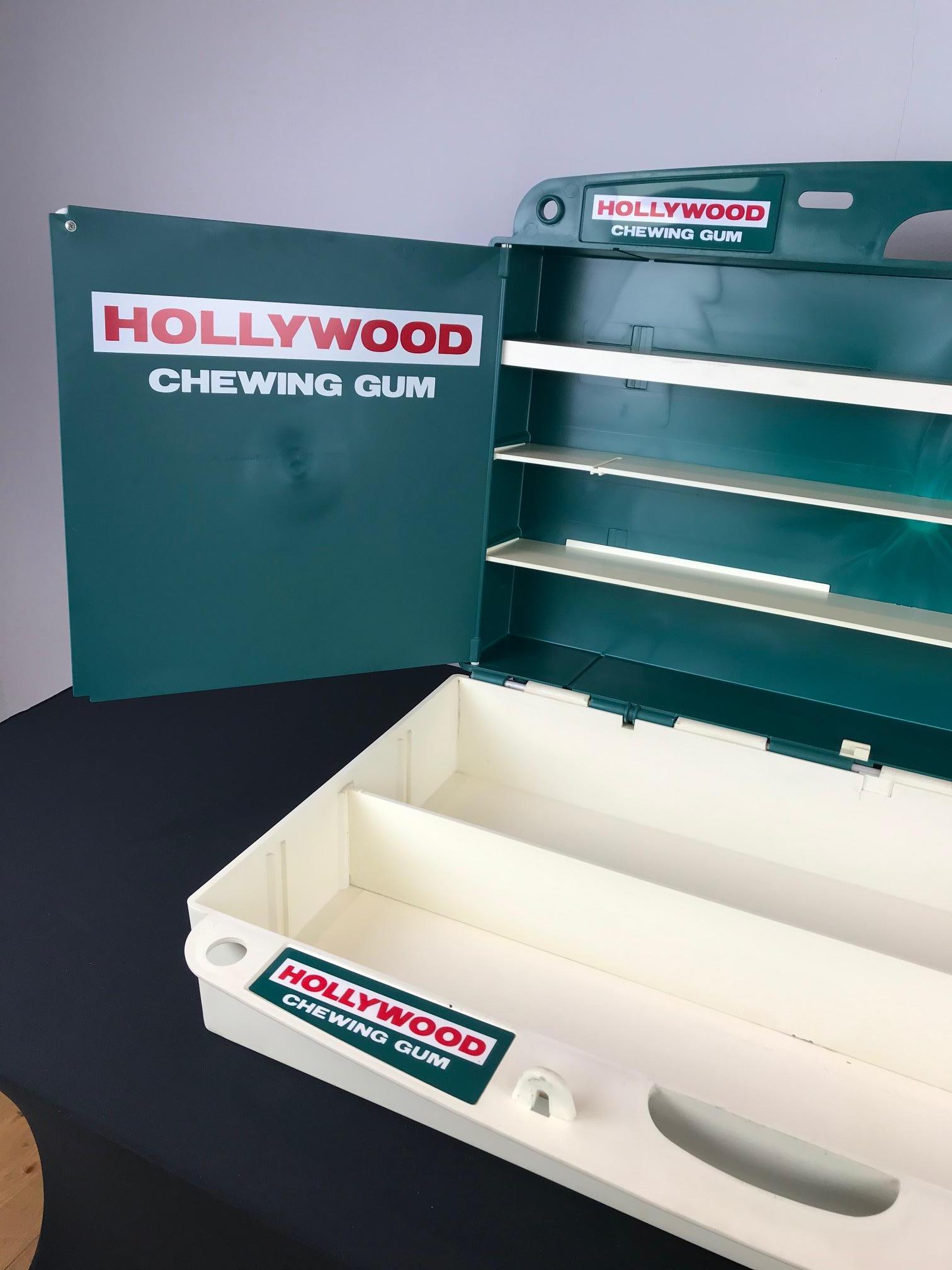 Large Hollywood Chewing Gum Advertising Display Suitcase For Sale 1