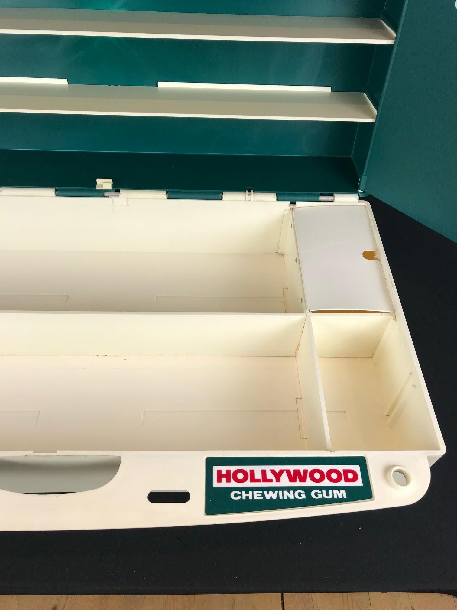 Large Hollywood Chewing Gum Advertising Display Suitcase For Sale 4