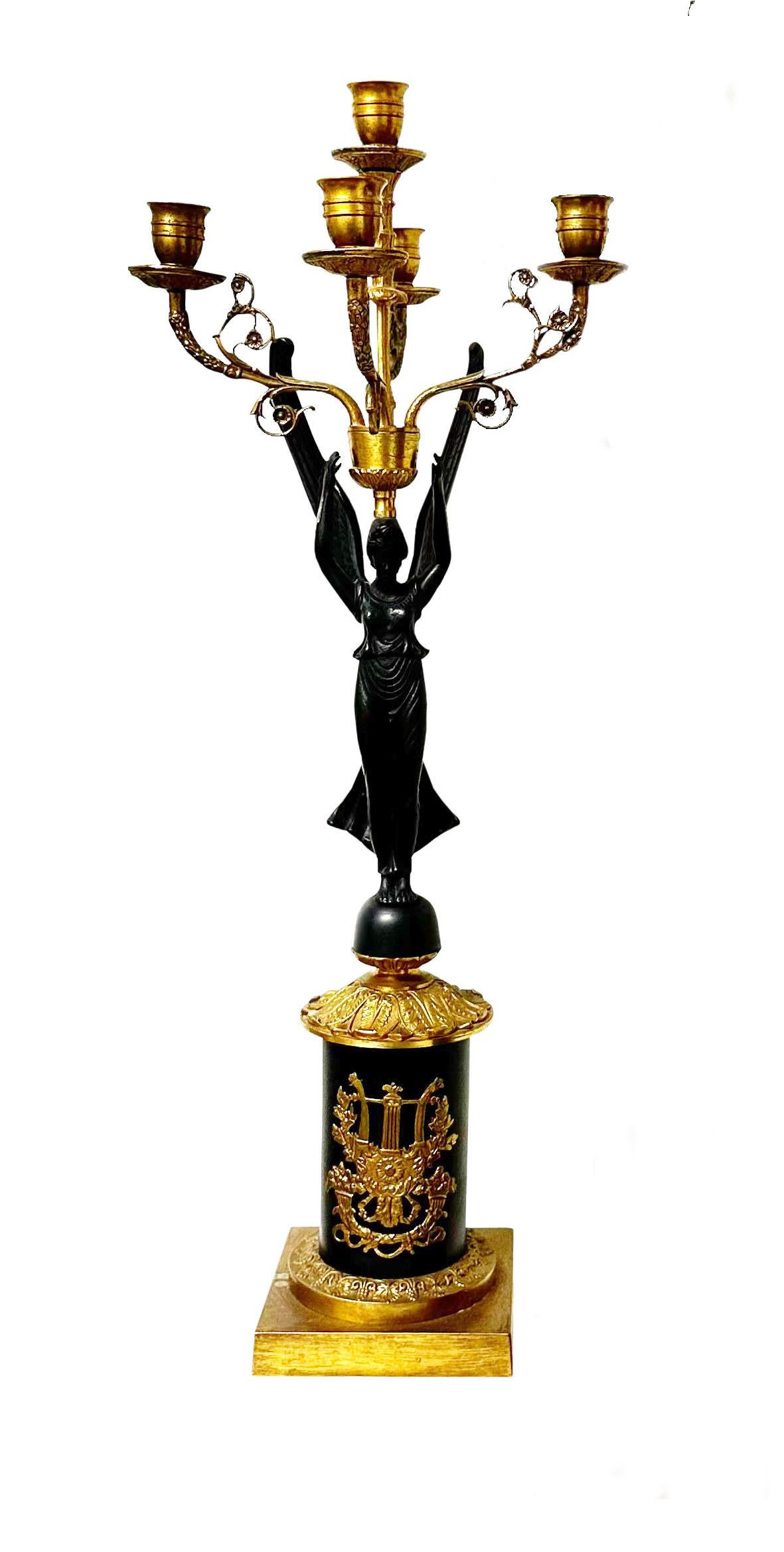 Mid-20th Century Large Hollywood Regency Candlesticks For Sale