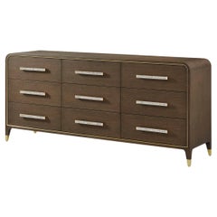 Grande commode Hollywood Regency