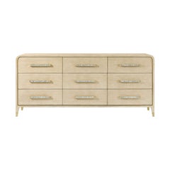 Large Hollywood Regency Dresser - Light Finish