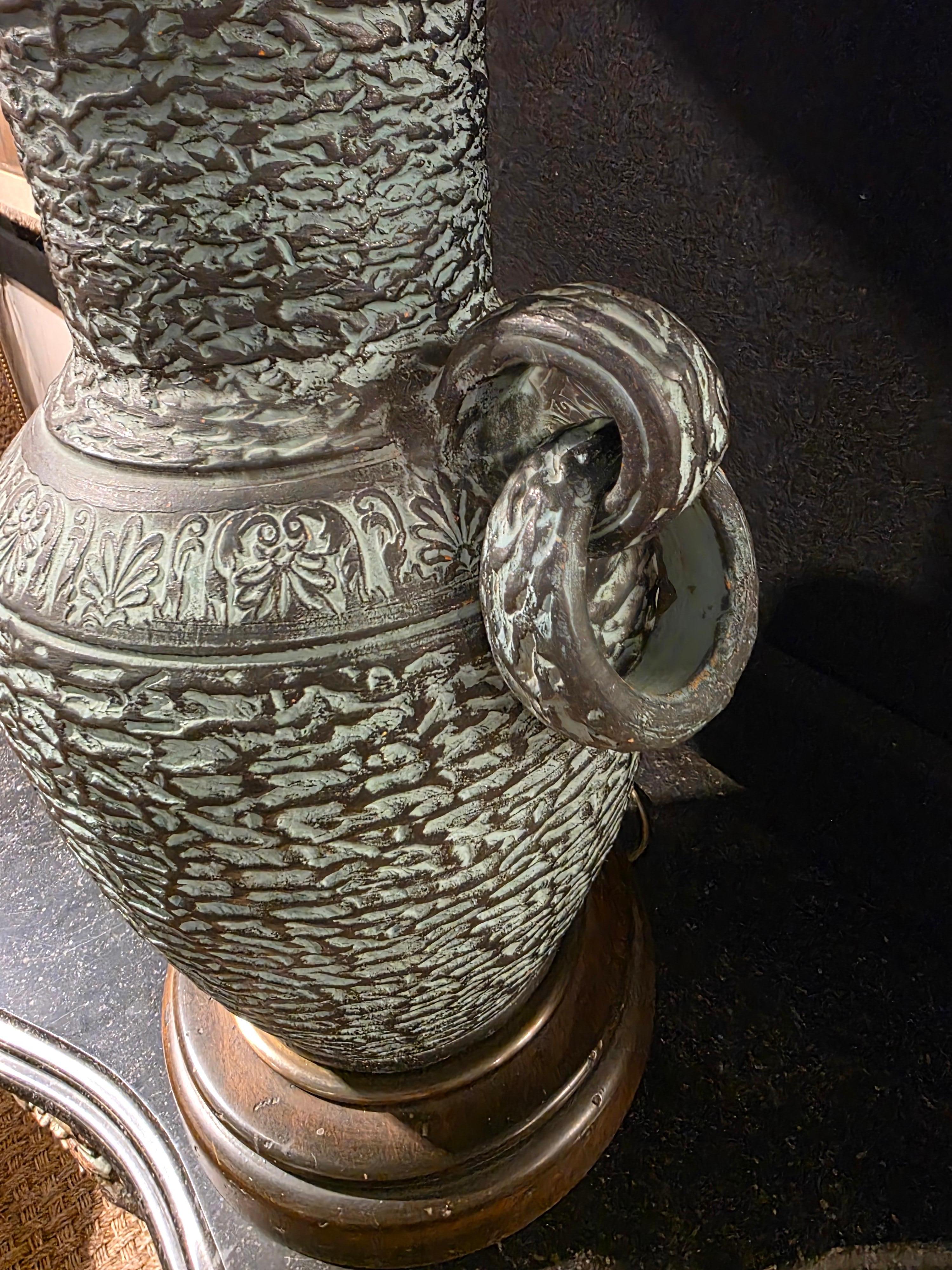 Mid-20th Century Large Hollywood Regency Lamp Circa 1950's For Sale