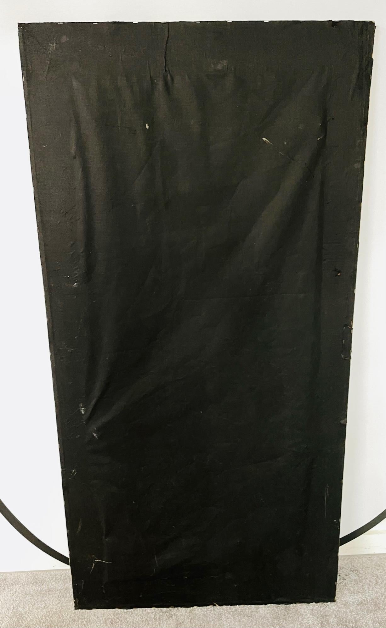 Gran espejo de suelo o pared plateado de filigrana marroquí estilo Hollywood Regency en venta 4