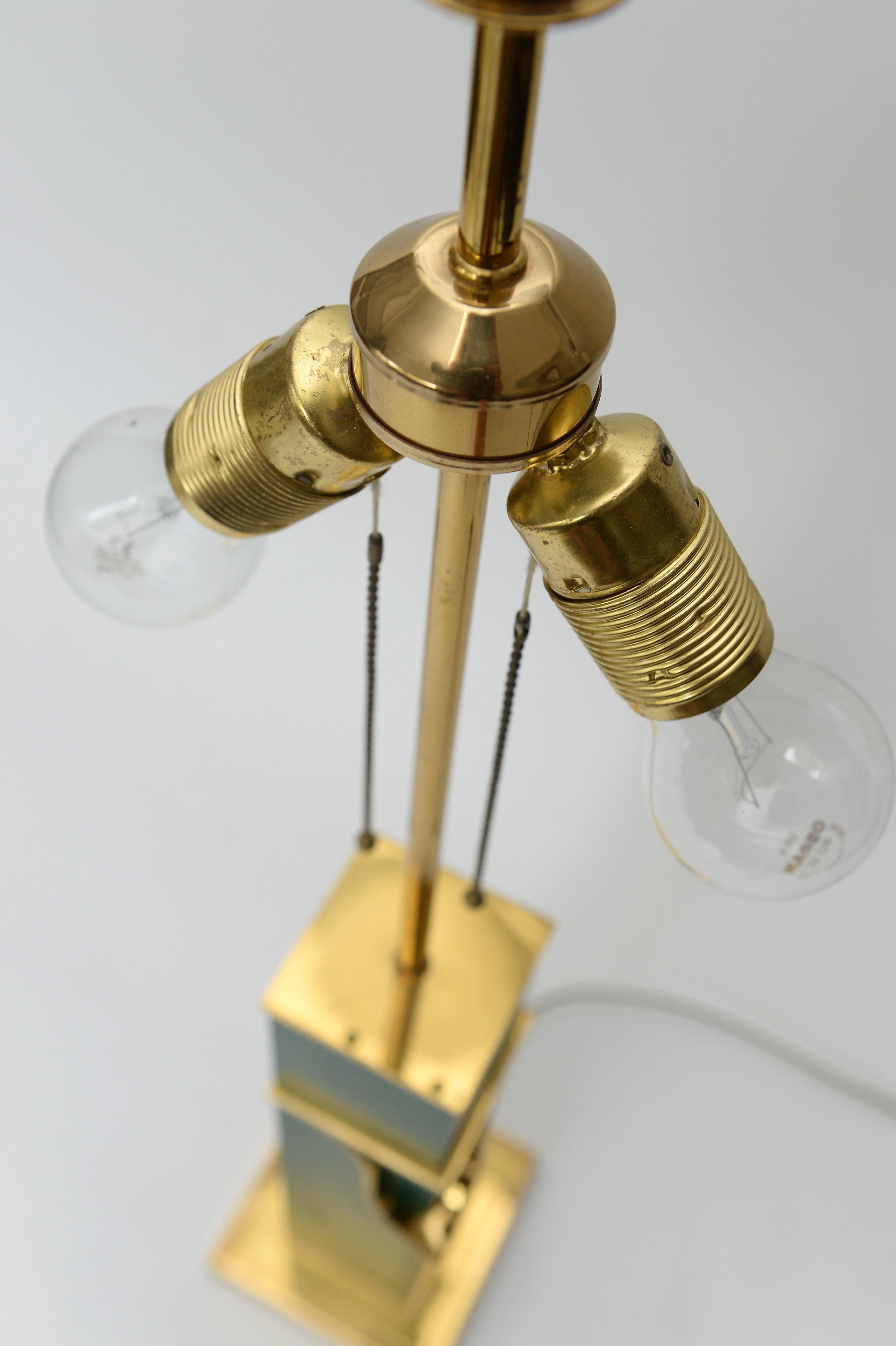 Große Hollywood-Regency-Tischlampe, 1970er Jahre im Angebot 4