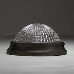 Large Holohane Crystal Ceiling Plafonnier