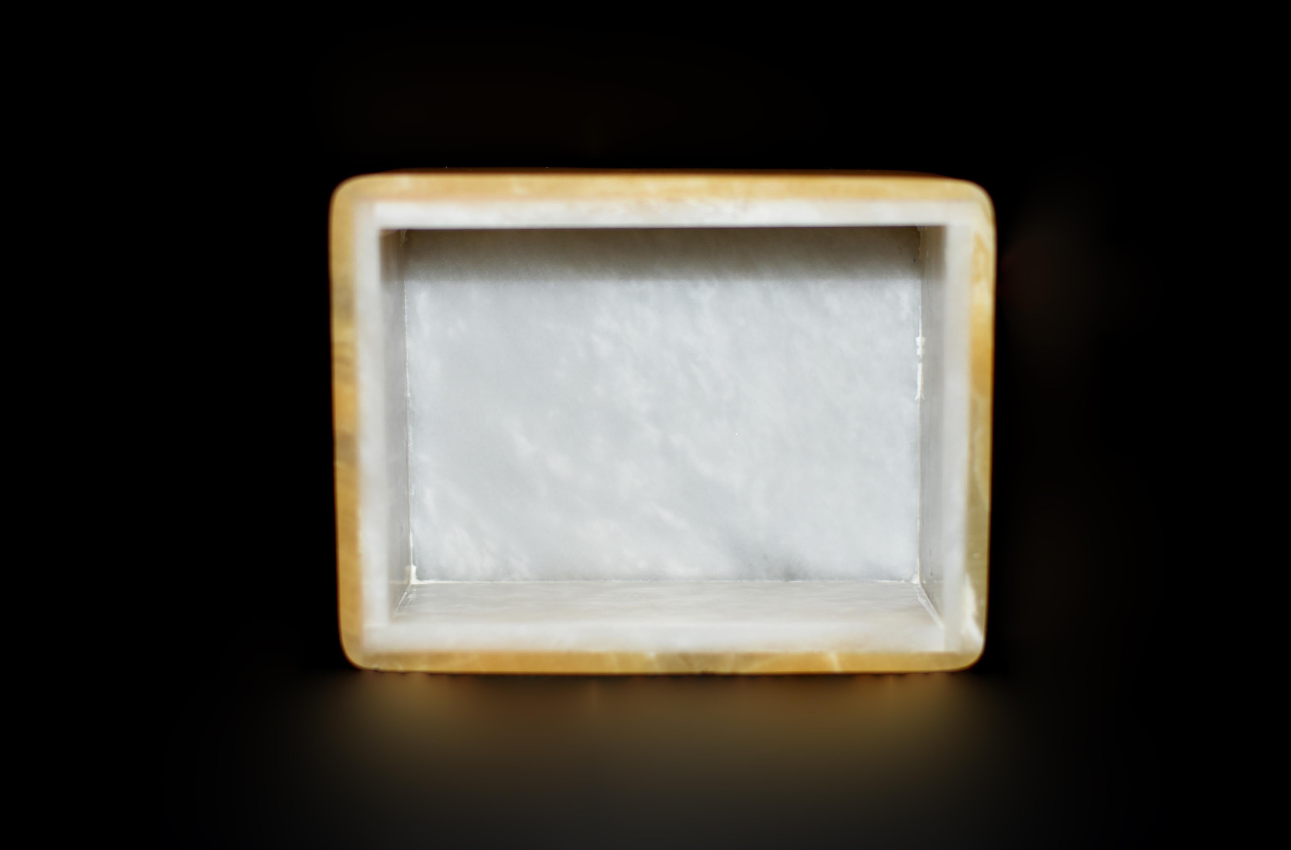 Honey Calcite Onyx Box 4