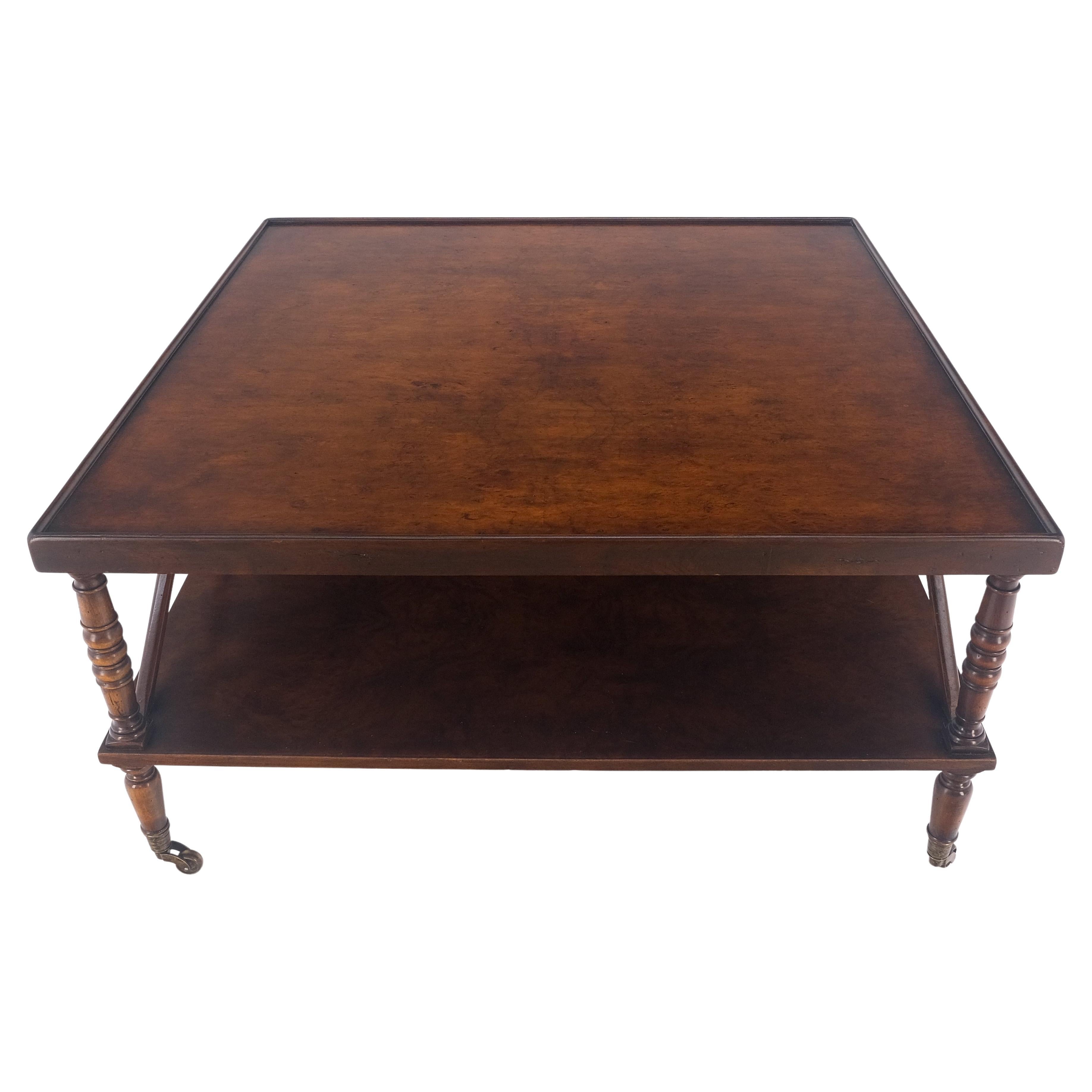 dark mahogany coffee table