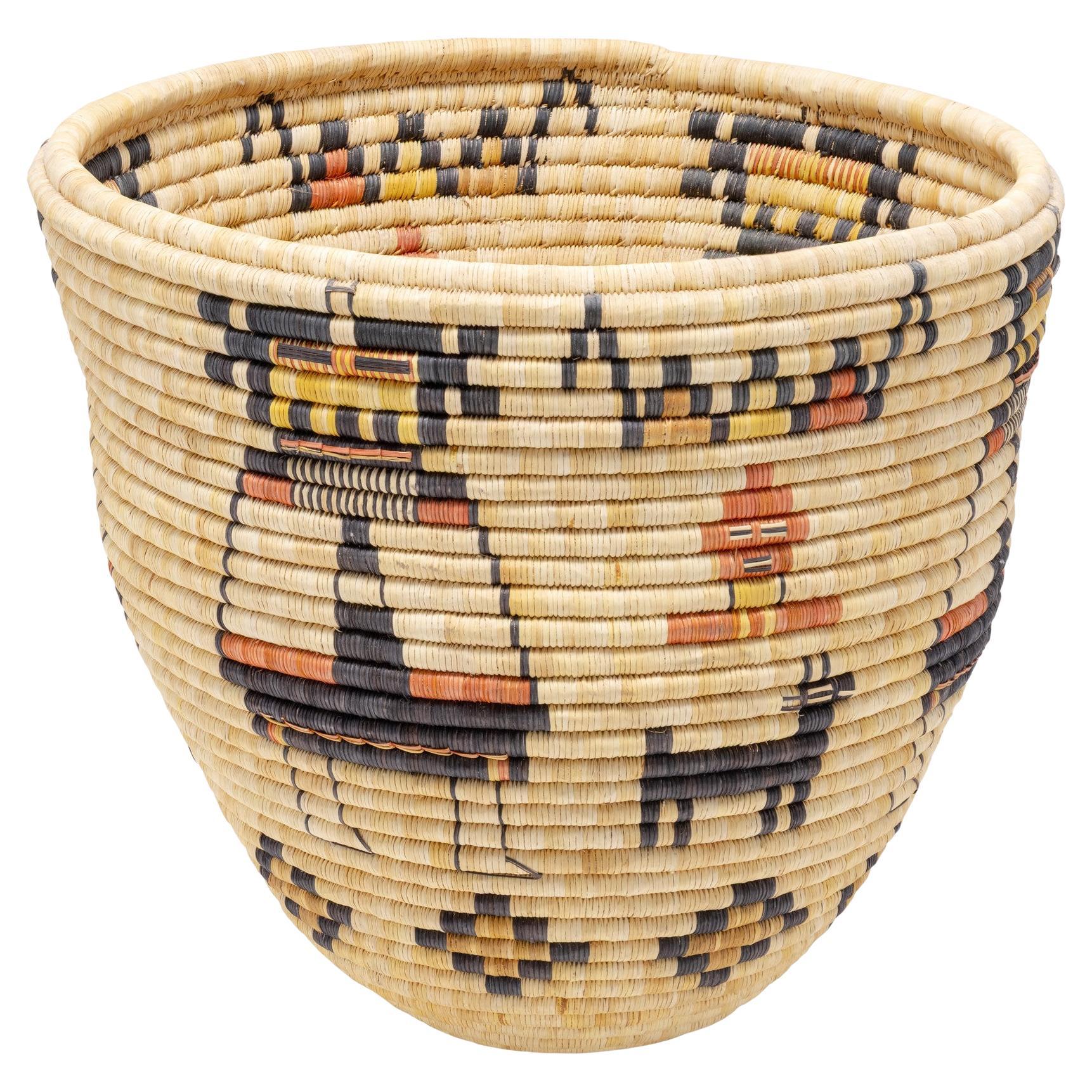 Cesto pittorico Hopi grande in vendita