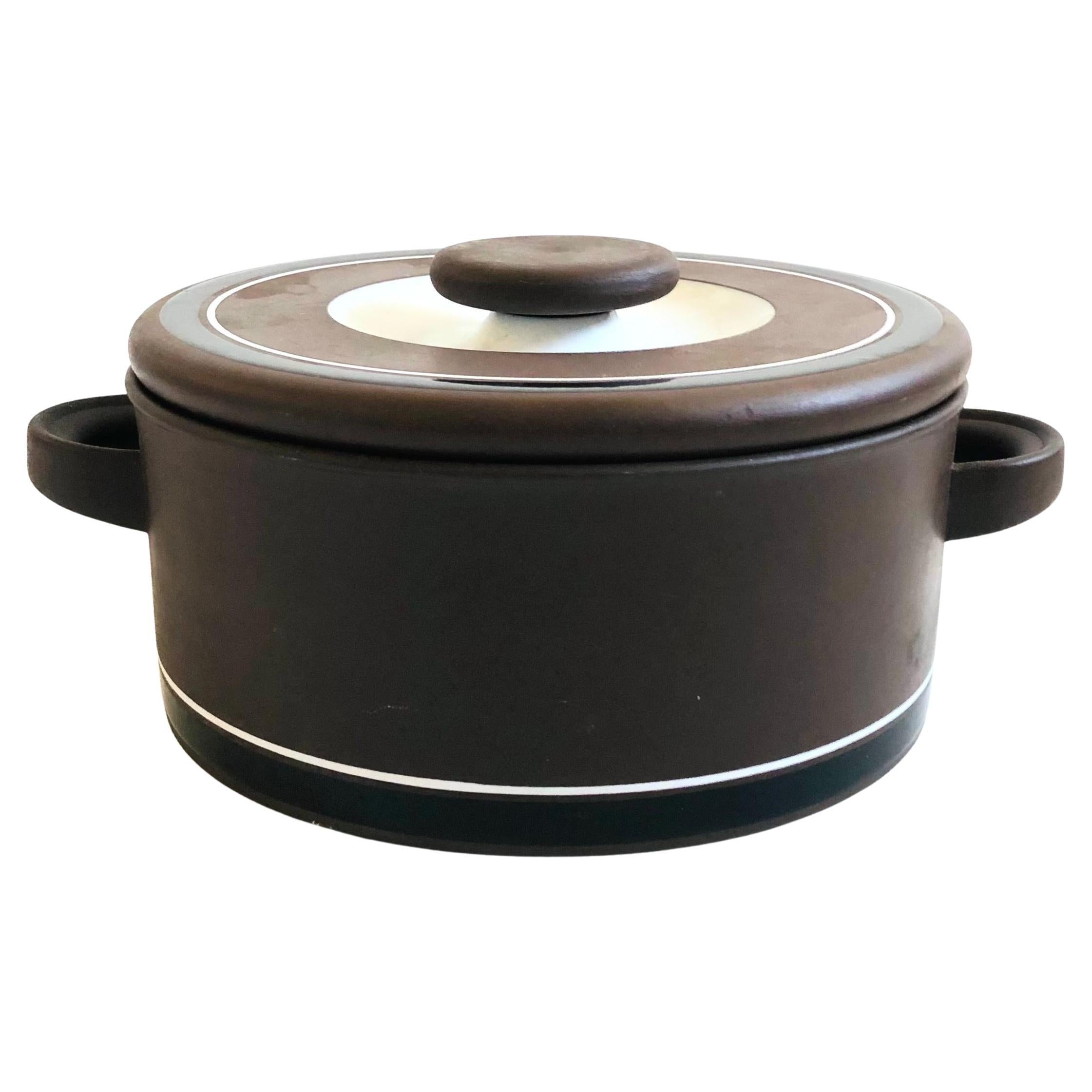 Grande ciotola con coperchio di Hornsea Pottery - Hornsea Contrast in vendita