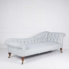 Large Howard and sons chaise longue sofa