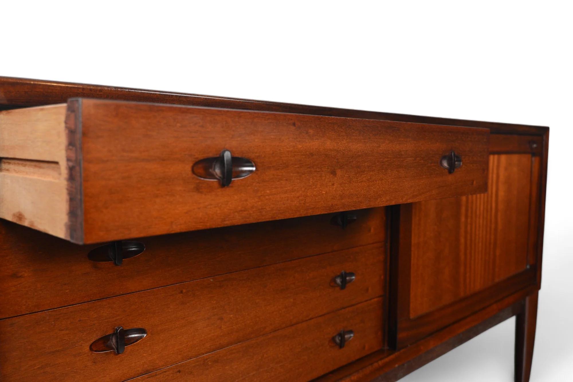 20th Century Large H.w. Klein Credenza In Mahogany For Sale