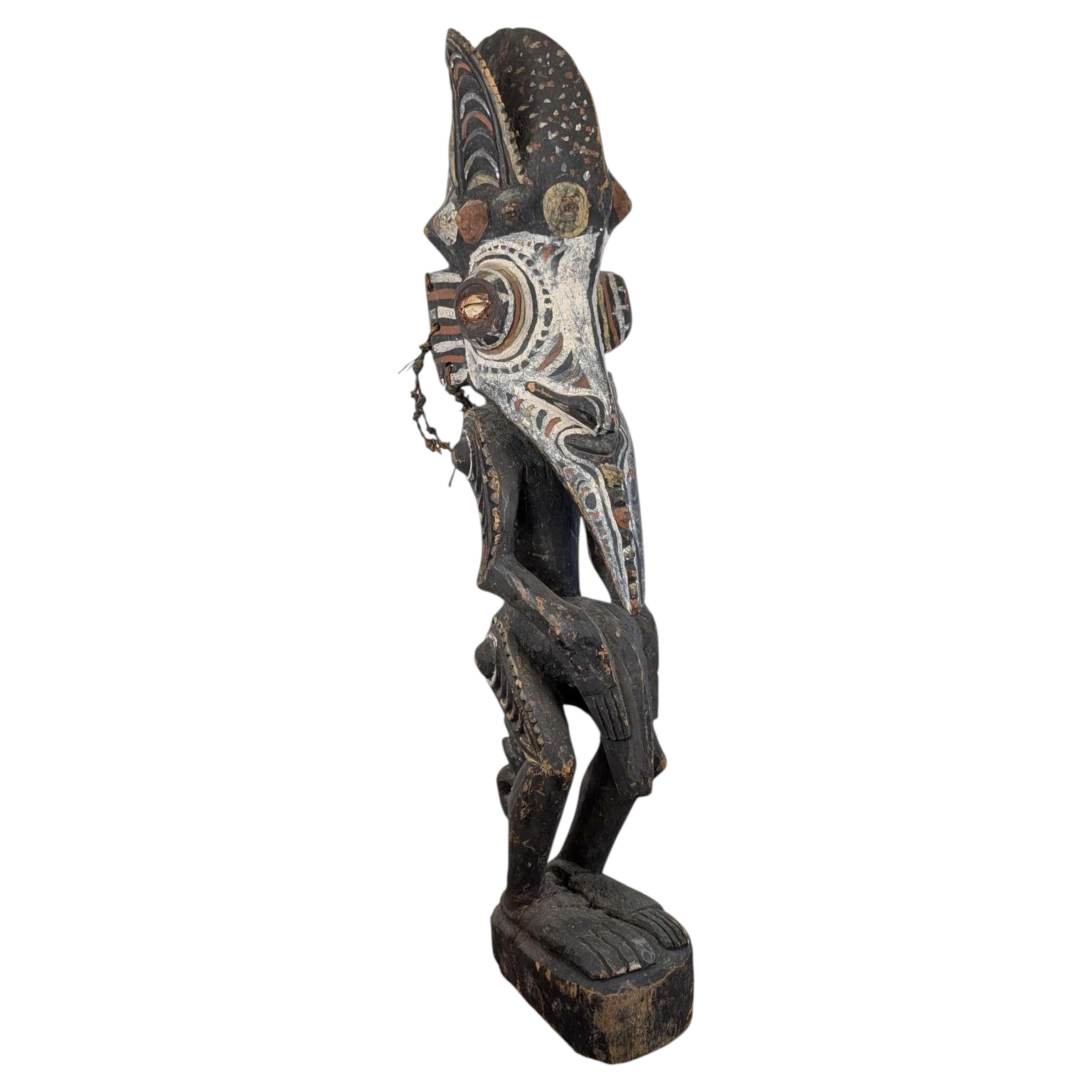 Large Iatmul Ceremonial Agiba Figure, East Sepik River, Papua New Guinea