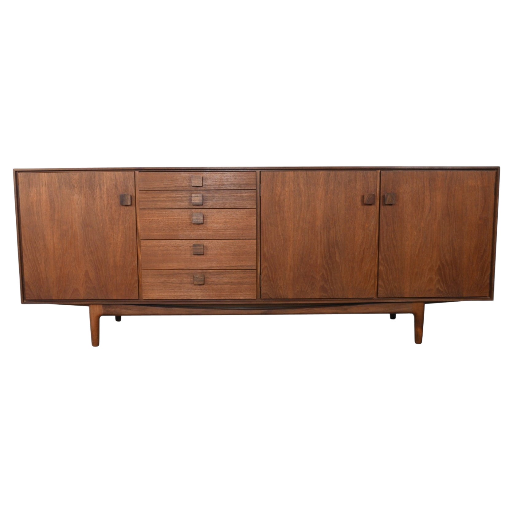 Large Ib Kofod Larsen "Danish Range" Credenza in Teak