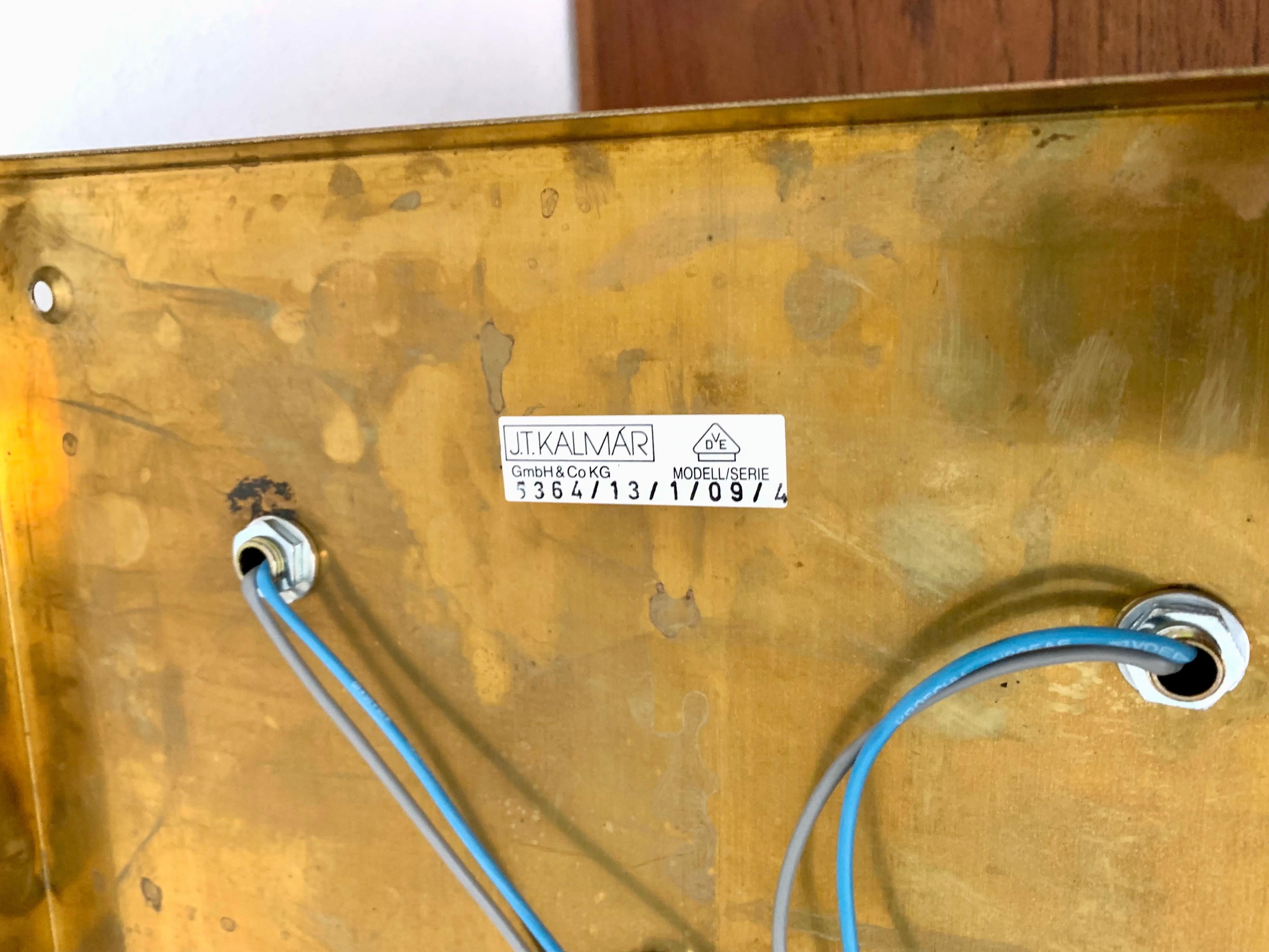 Large Ice Cube Flush Light by J.T. Kalmar For Sale 9