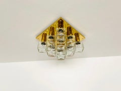 Large Ice Cube Flush Light by J.T. Kalmar