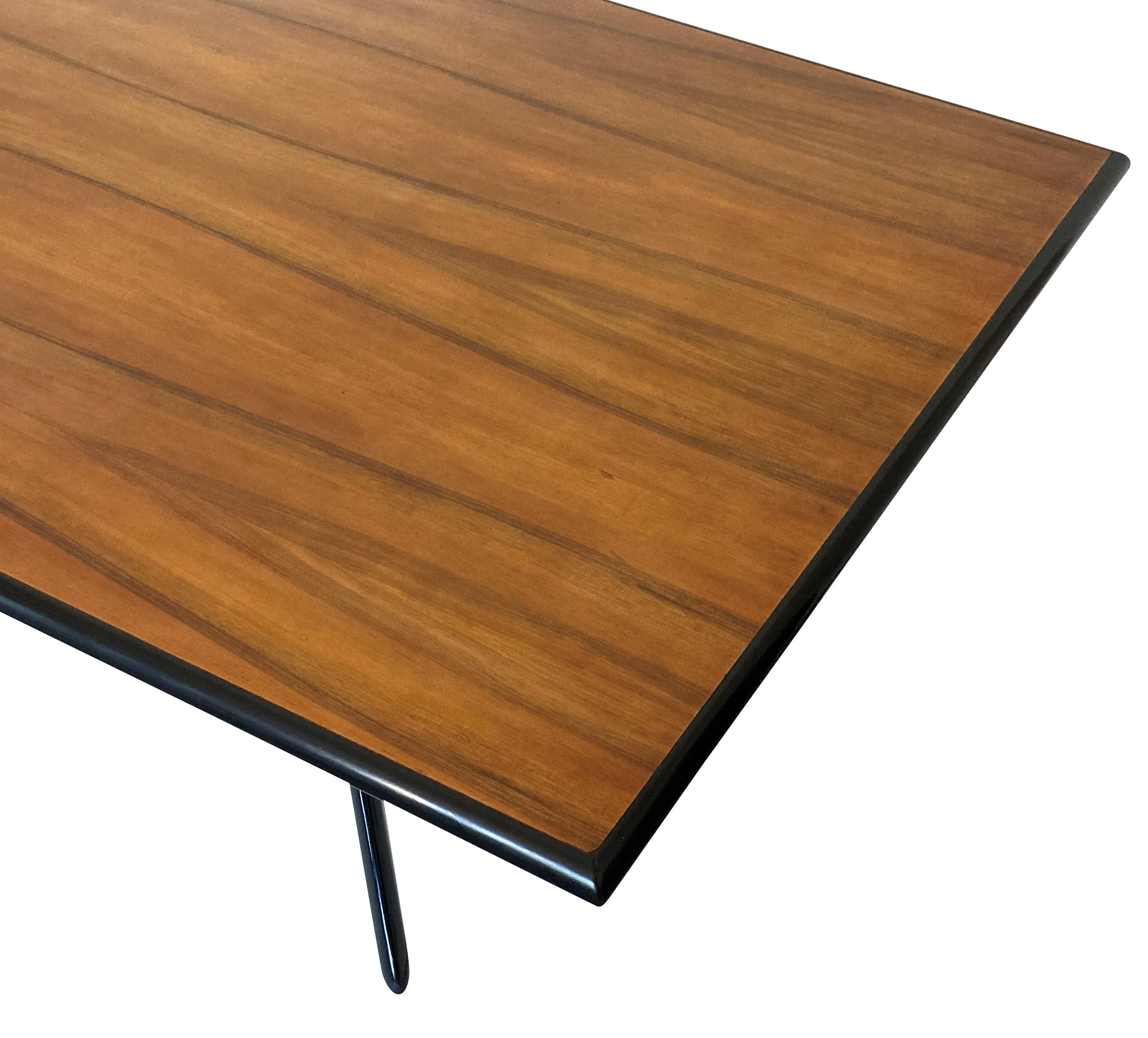Large Ico Parisi Architectural Dining Table  In Good Condition For Sale In London, GB