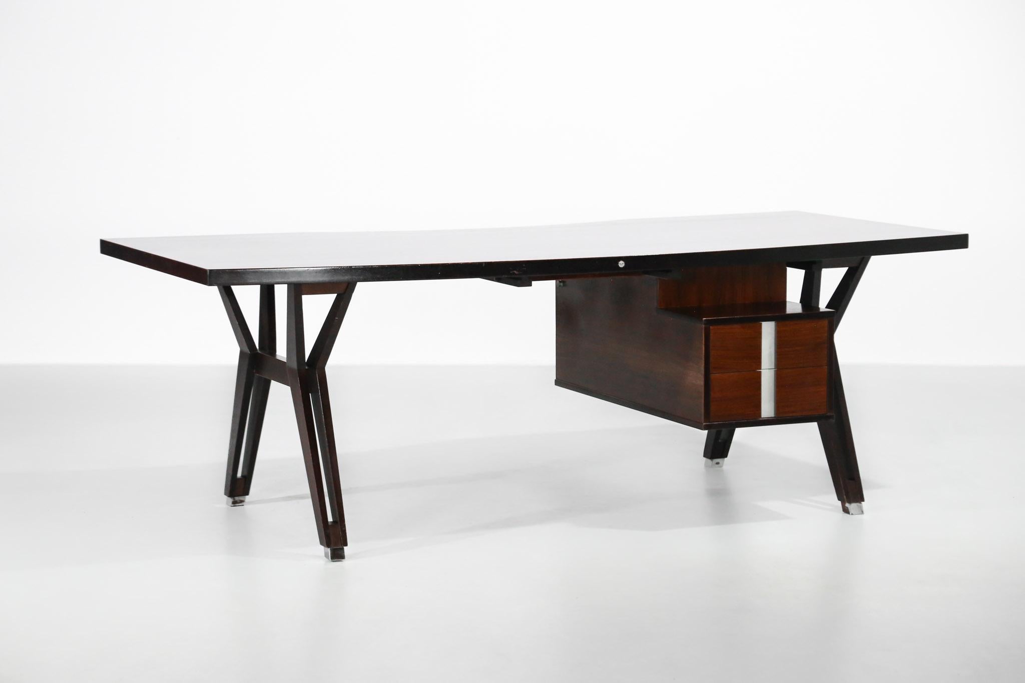 Large Ico Parisi Desk for MIM, Italian Design 6
