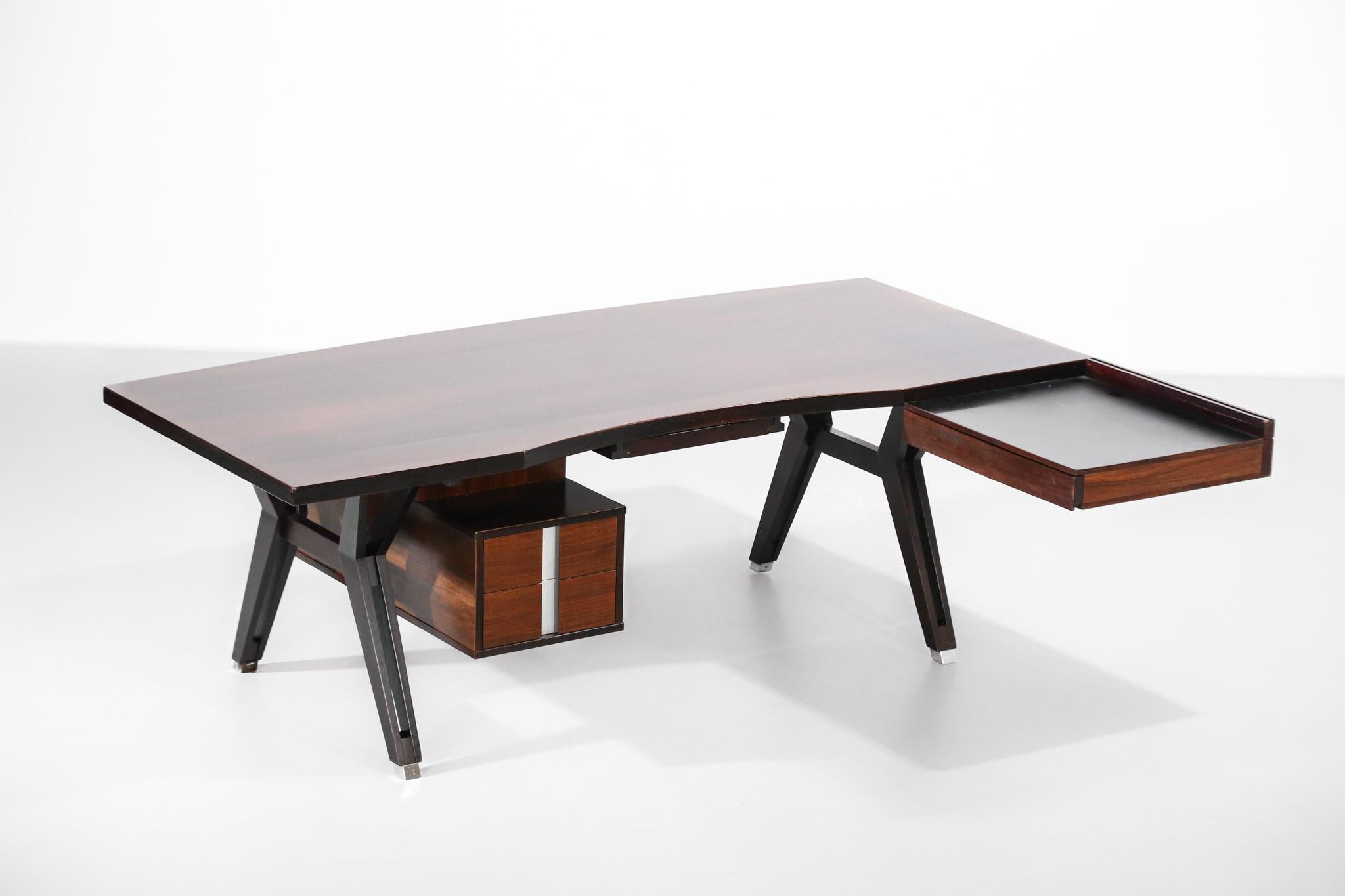 Large Ico Parisi Desk for MIM, Italian Design 2