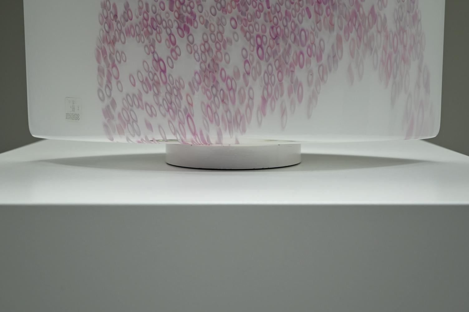Murano Glass Large Idra table lamp by Rosanna Toso for Leucos , 1980s Itlay. For Sale