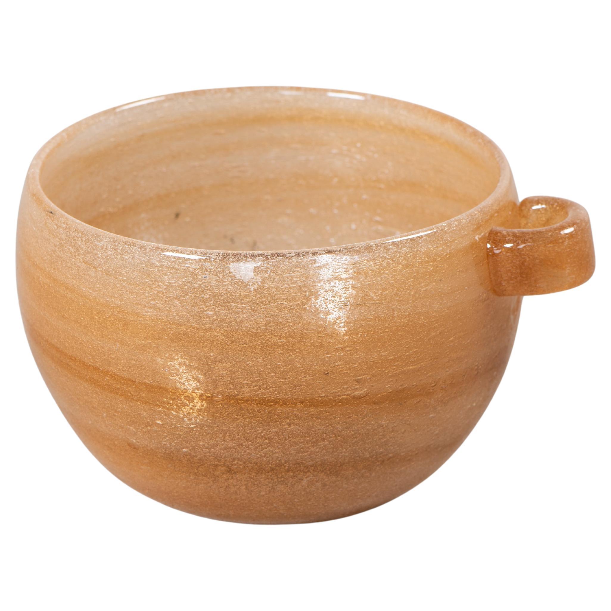 Große Schale aus Kunstglas "Iglu" von Oiva Toikka für Nuutajärvi, Finnland, 1970er Jahre im Angebot