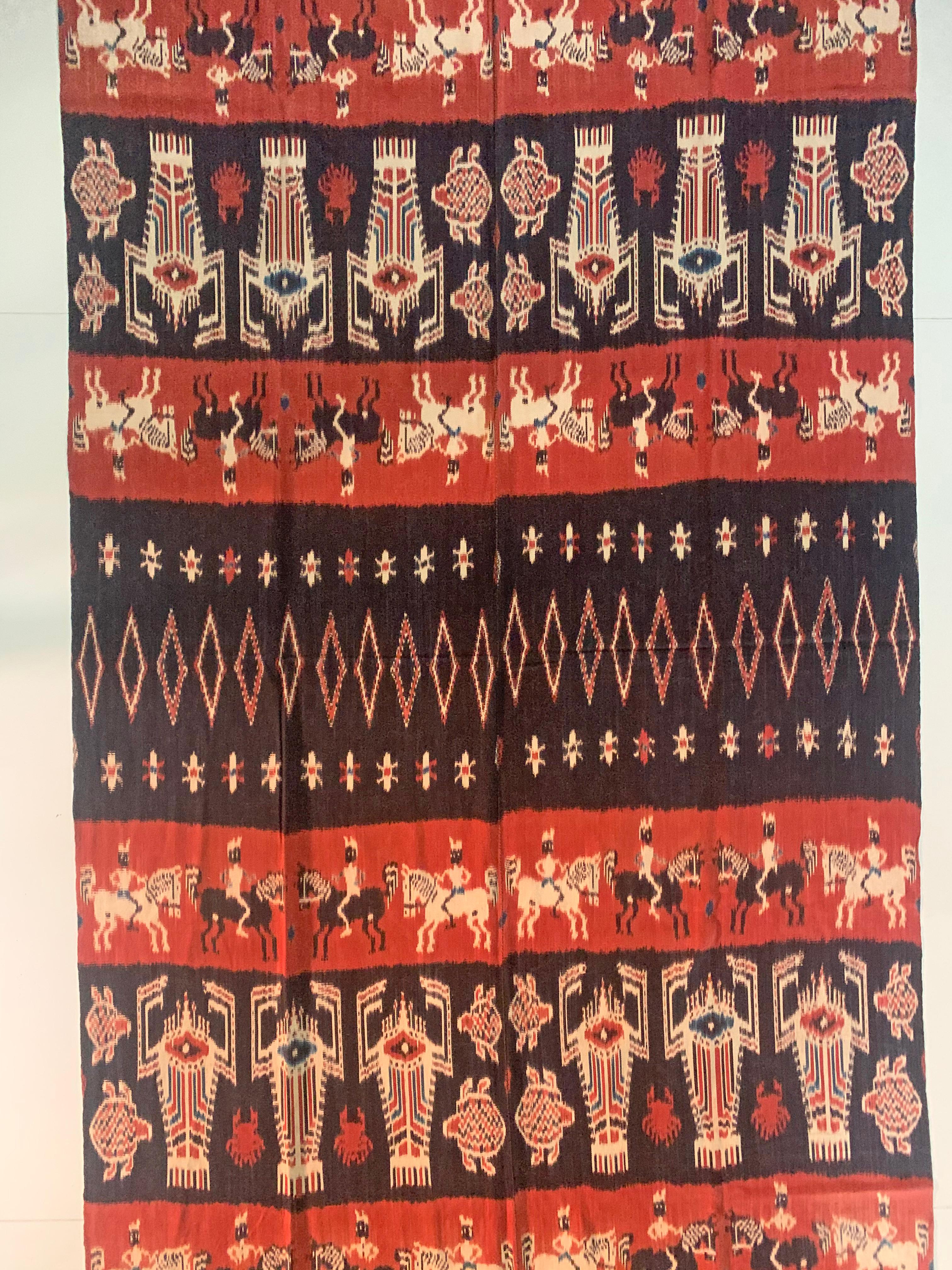 Other Ikat Textile from Sumba Island with Stunning Tribal Motifs, Indonesia