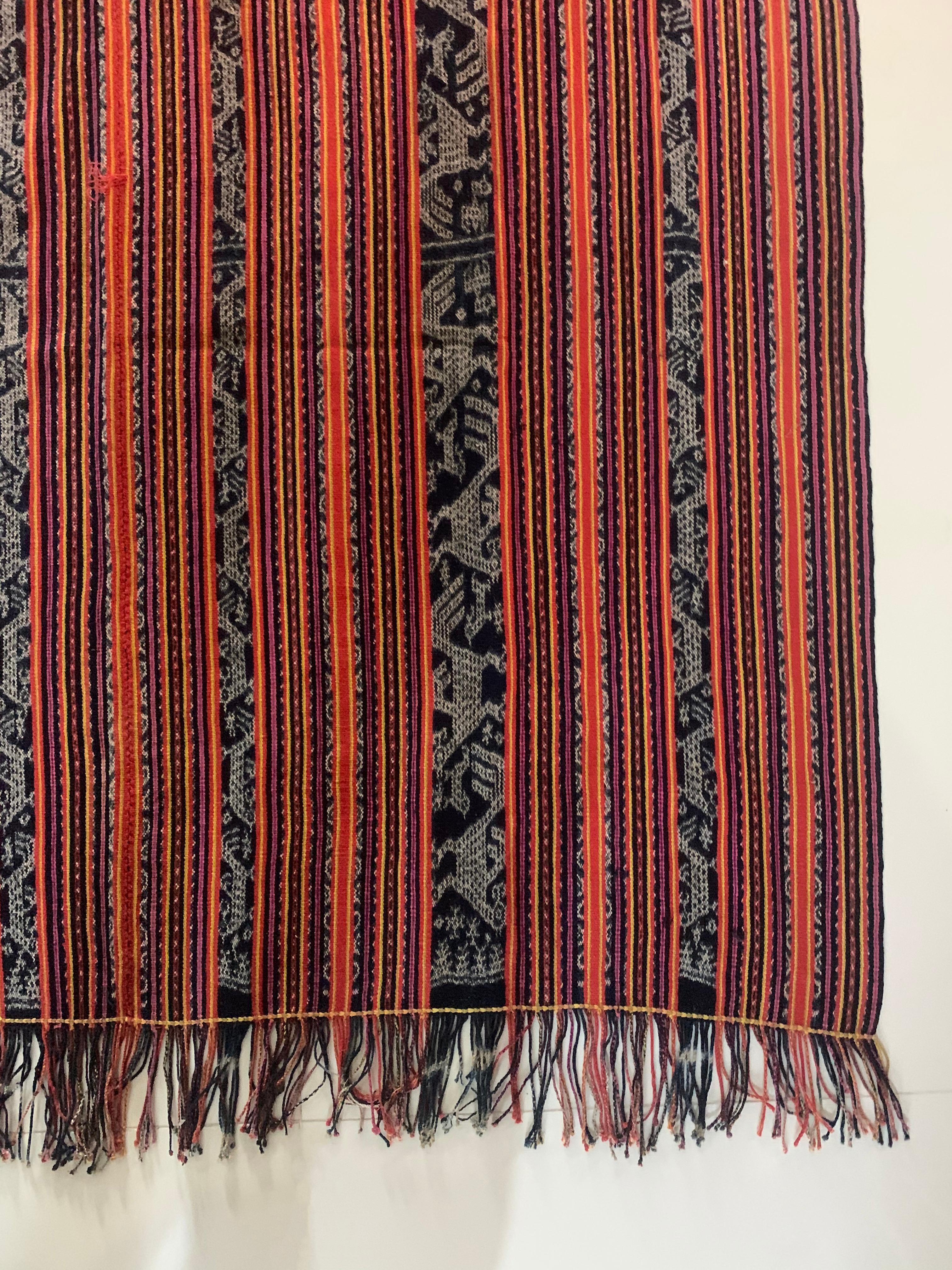 Other Ikat Textile from Timor with Stunning Tribal Motifs & Colours, Indonesia